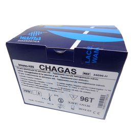 Chagas Hemaglutinacao 96 Testes - Wama