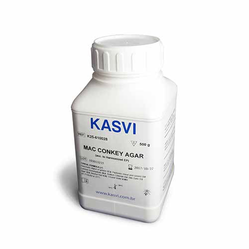 AGAR MAC CONKEY 500 GR KASVI - Centerlab - Central de Artigos para ...