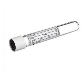 TUBO VACUO TAMPA BRANCA SEM ADITIVO 9 ml CX/50 455001  VACUETTE