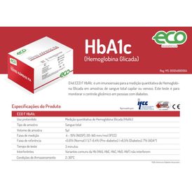 ECO F HBA1C 20 TESTES ECO