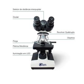 Microscopio Basic Binocular Acromatico - Olen