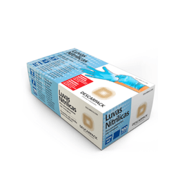 LUVAS NITRILICA PROCEDIMENTO EXTRA PEQUENA AZUL SEM PO  CX/100 UNIGLOVE