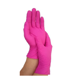 LUVAS LATEX PROCEDIMENTO PEQUENA COM PO ROSA  CX/100 UNIGLOVE