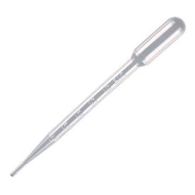 PIPETA PASTEUR GRAD 3 ml NAO ESTERIL PCT.500 CRAL PLAST