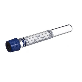 TUBO VACUO HEPARINA SODICA (TAMPA AZUL) 6 ml CX/50 456080BR VACUETTE