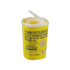 COLETOR PERFUROCORTANTE RIGIDO 0,6 Lt VACUETTE