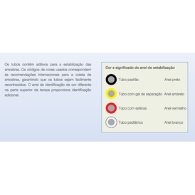 TUBO VACUO GEL AMBAR 3.5 ml 454482 CX50 VACUETTE