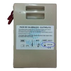 PACK CALIBRACAO ELETROLITO 834001-B WAMA