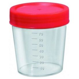 Coletor Urina 70 ml Estéril Pct/100 Individual J Prolab