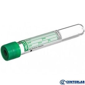 TUBO VACUO HEPARINA SODICA VERDE 9 ml CX/50 455051BR VACUETE
