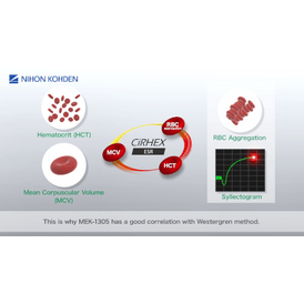 ANALISADOR HEMATOLOGICO AUTOMATIZADO CELLTAC ALPHA PLUS MEK-1305
