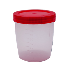Coletor Urina 80 ml Estéril Rosca Pct/100 Individual J Prolab