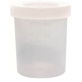 COLETOR URINA 50 ml TP ROSCA PCT/100 INDIVIDUAL J PROLAB