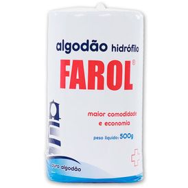 ALGODAO HIDROFILO 500 gr FAROL