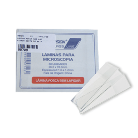 LAMINA FOSCA NAO LAPIDADA 26X76 50 pc PRECISION