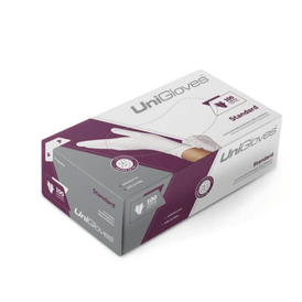 LUVAS LATEX PROCEDIMENTO PEQUENA COM PO CX/100 UNIGLOVE