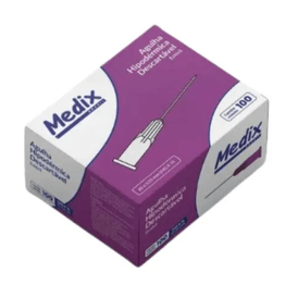 AGULHA DESCARTAVEL 20 x 5,5 CX/100 MEDIX