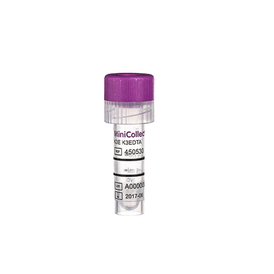 MINICOLLECT EDTA K3 COMPLETO  0.25 / 0.5 ml K3E 450530 CX/50 VACUETTE