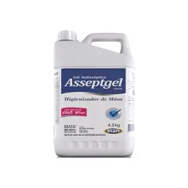 ALCOOL GEL  ASSEPTGEL CRISTAL  4,3 KG