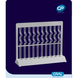 SUPORTE PARA TAKIVES COM 10 FUROS CRALPLAST