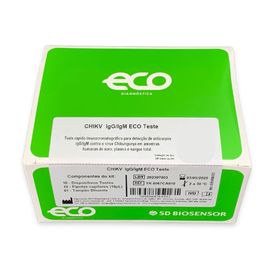 CHIKUNGUNYA IGG/IGM 10 TESTES ECO