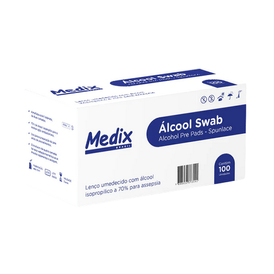 ALCOOL SWAB C/100 MEDIX