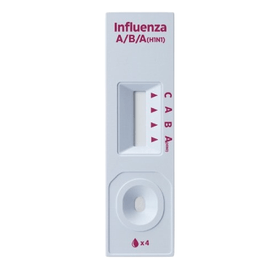 INFLUENZA A/B/A (H1N1) 25 TESTES ECO