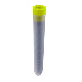 TUBO CENTRIFUGA PP GRADUADO 12 ml COM TAMPA PRESSAO NAO ESTERIL PACOTE C/100