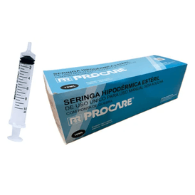 SERINGA 10 ml SEM AGULHA SLIP CX/100 PROCARE